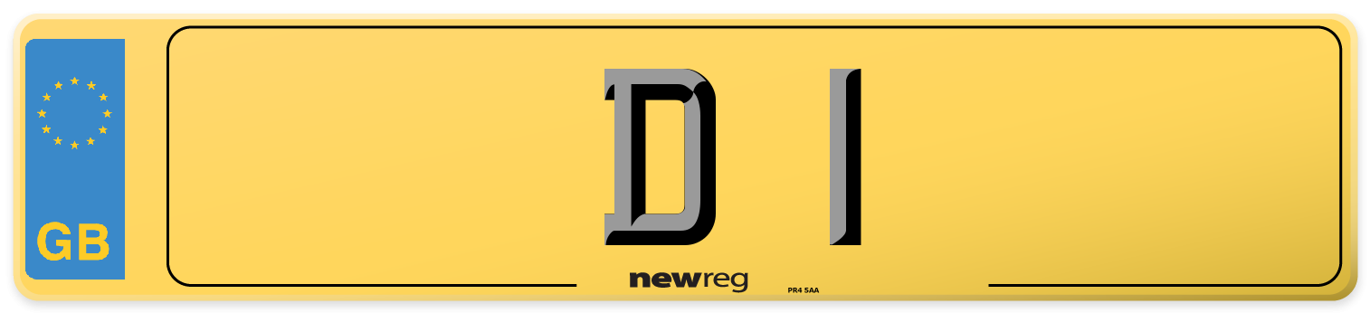 D 1 - 10th most expensive number plates in Britain