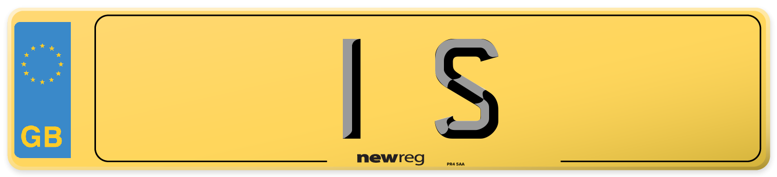 1 S - 7th most expensive number plates in Britain