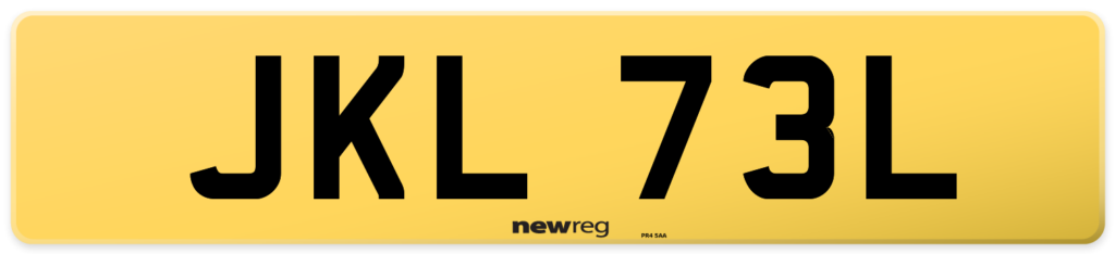 reflective number plates were introduced in 1973